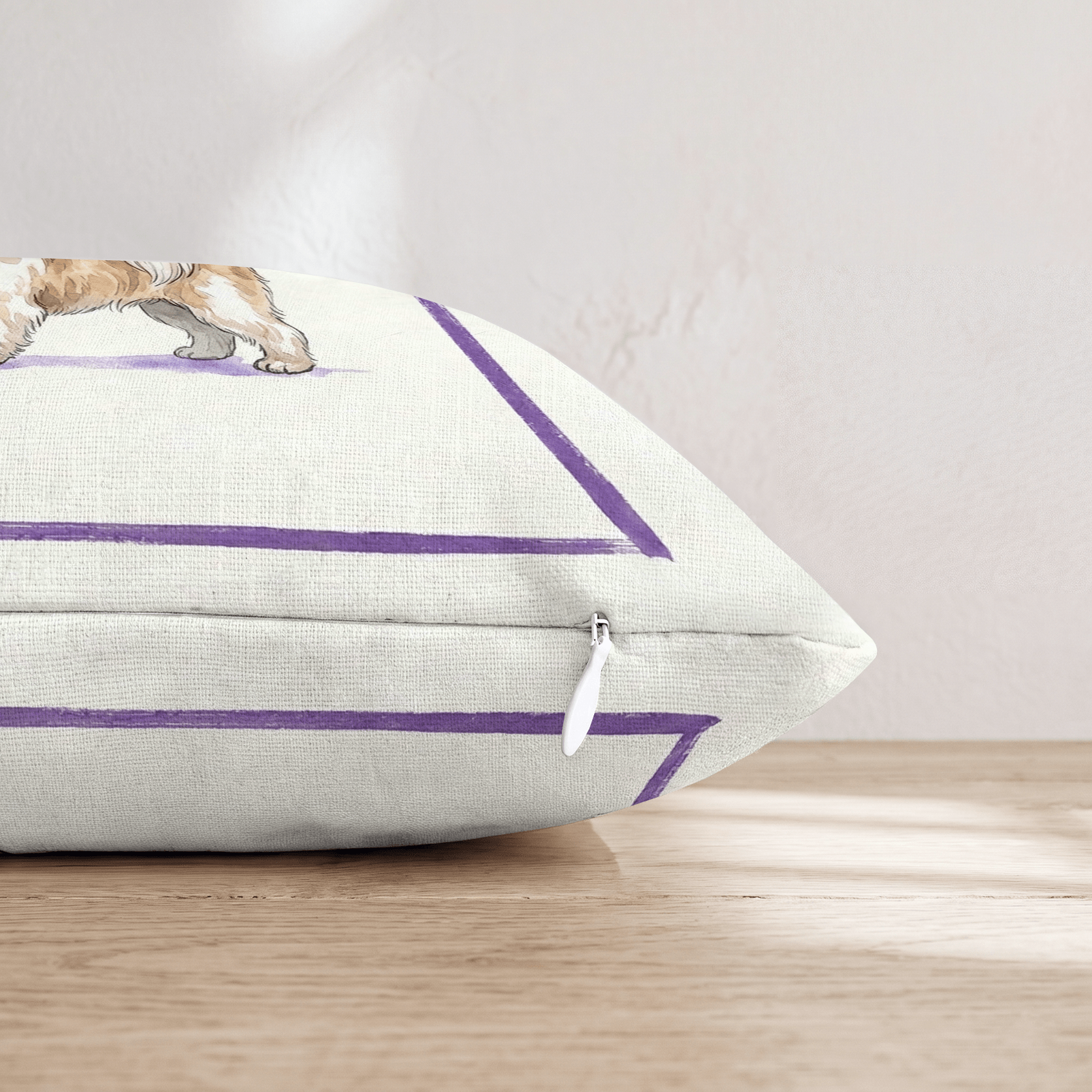 Boba Shih Tzu Throw Pillow - Hillcroft Home