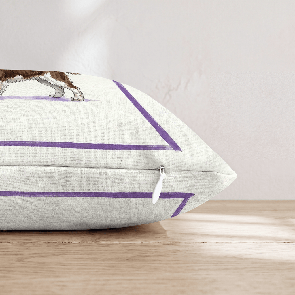 Boba Springer Spaniel Throw Pillow - Hillcroft Home