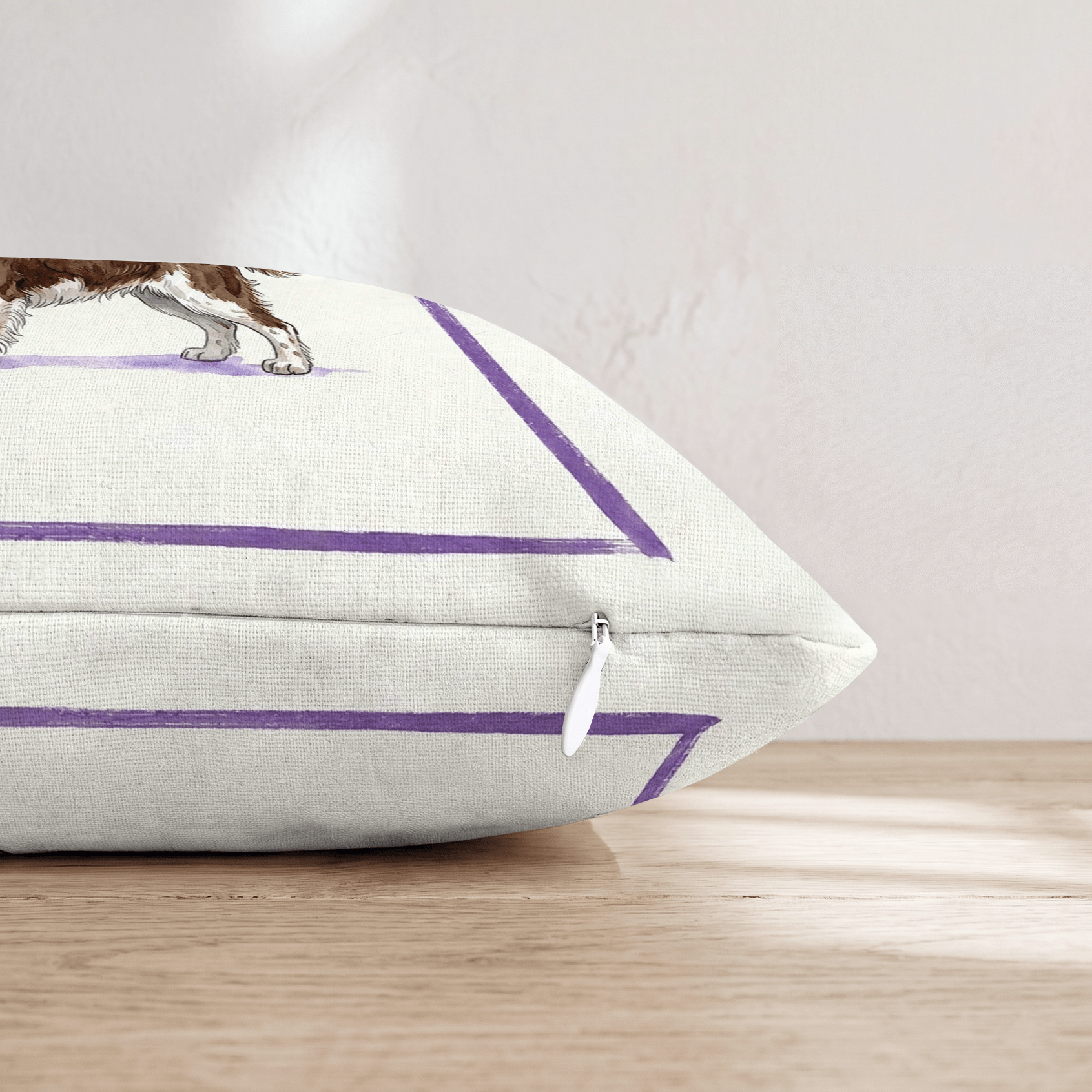 Boba Springer Spaniel Throw Pillow - Hillcroft Home