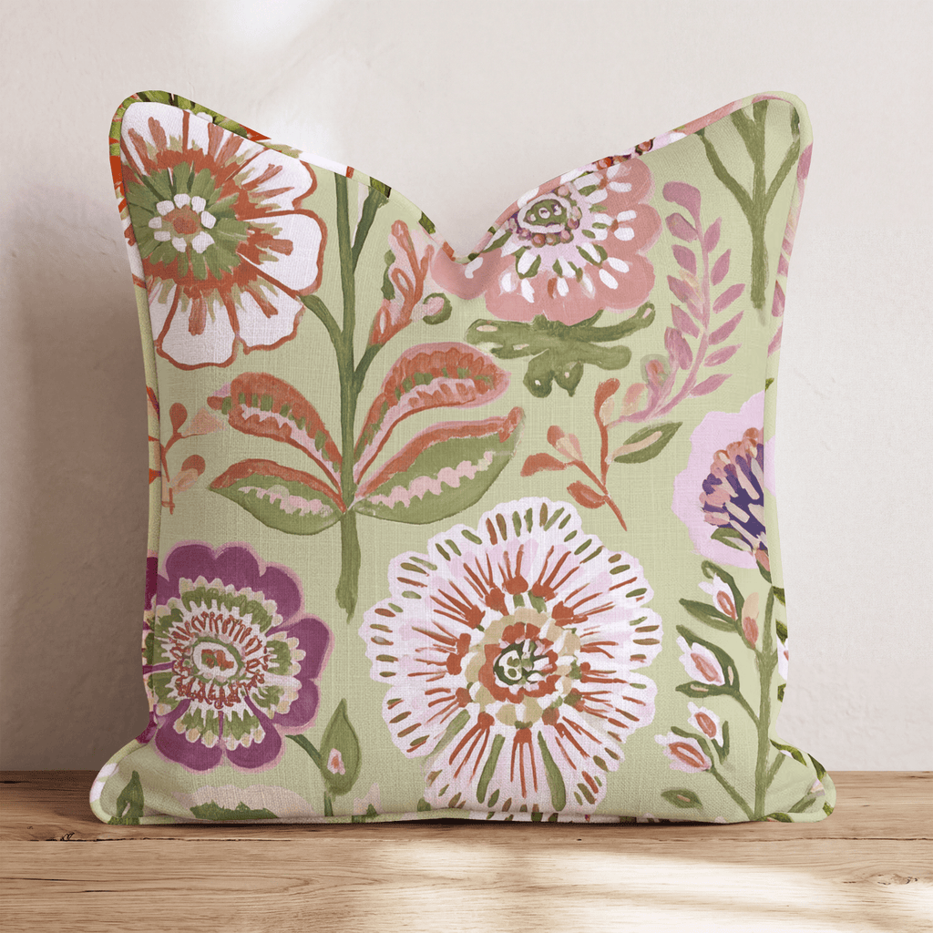 Boho Lush Throw Pillow - Hillcroft Home