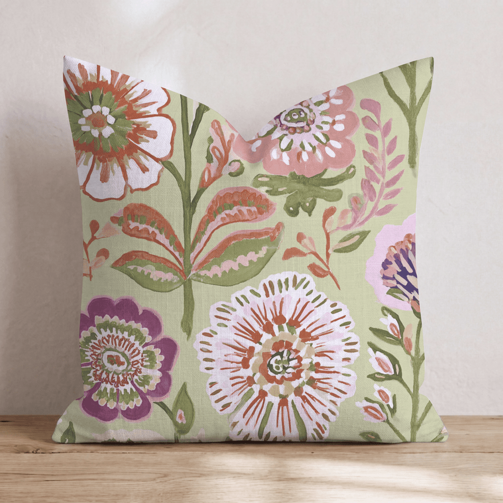 Boho Lush Throw Pillow - Hillcroft Home
