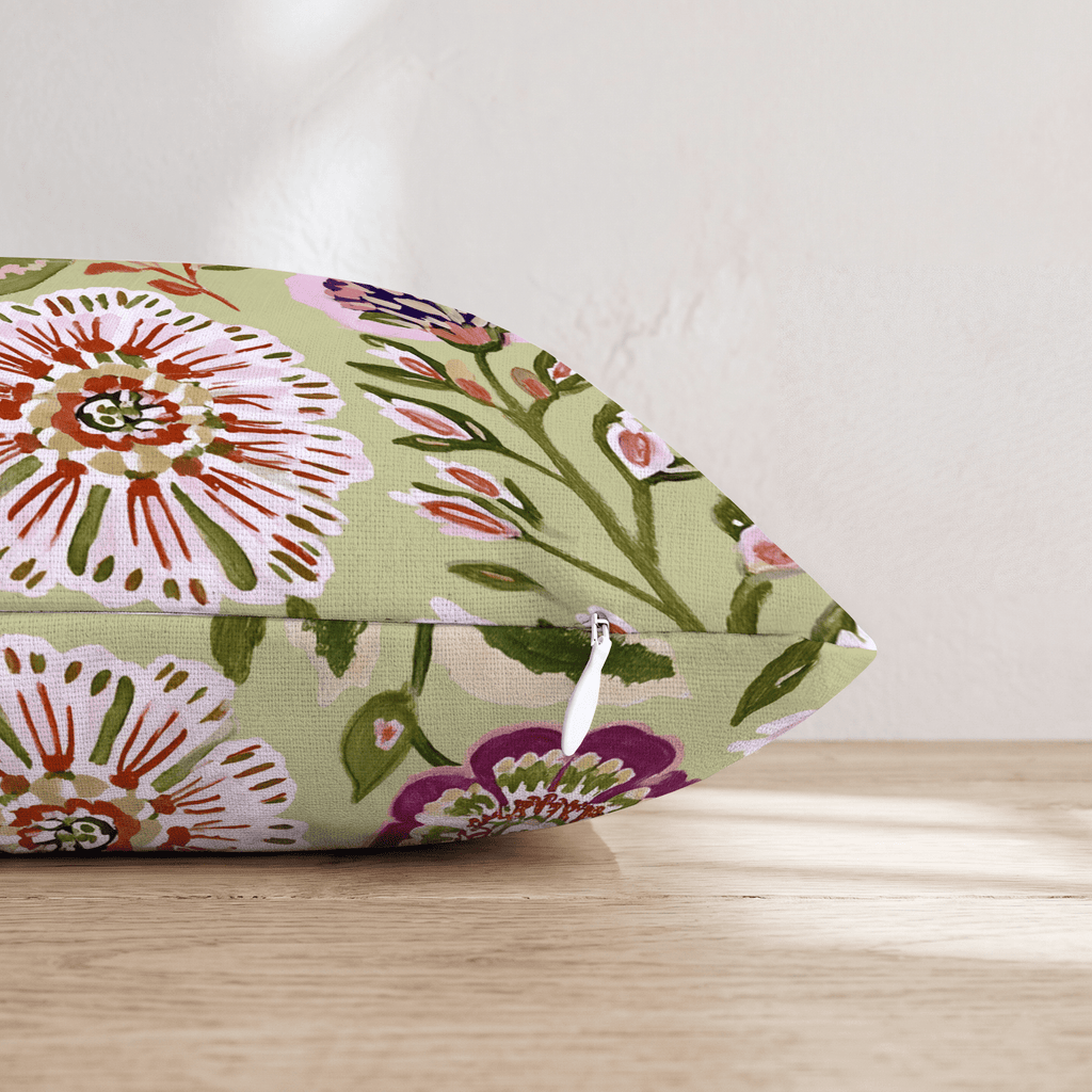 Boho Lush Throw Pillow - Hillcroft Home