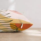 Boho Palm Desert Throw Pillow - Hillcroft Home