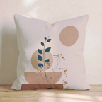 Boho Sunset Still Life Throw Pillow - Hillcroft Home