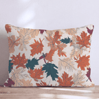 Bold Harvest Maple Throw Pillow - Hillcroft Home