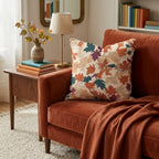 Bold Harvest Maple Throw Pillow - Hillcroft Home