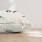 Bold Mallard Flight Throw Pillow - Hillcroft Home