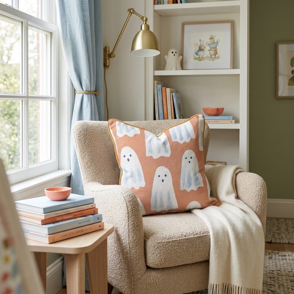 Boo Bye Throw Pillow - Hillcroft Home