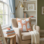 Boo Bye Throw Pillow - Hillcroft Home