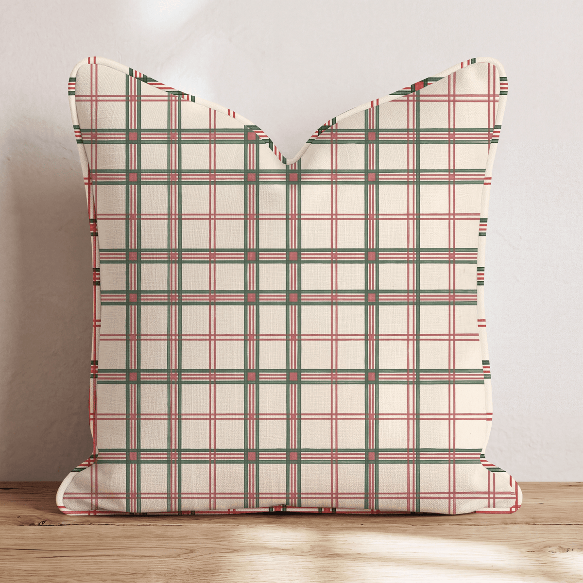 Bookbinder_s Check Throw Pillow throw pillow - Hillcroft Home