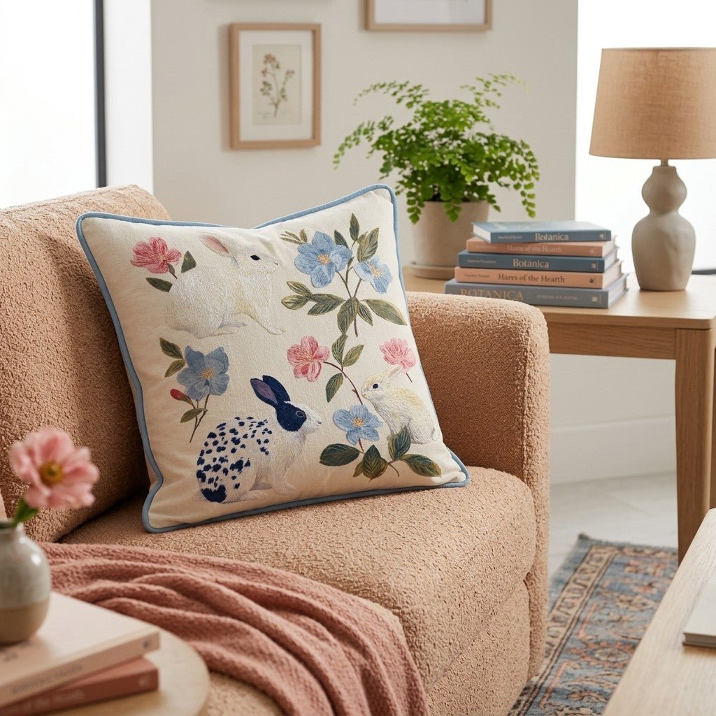 Born in Spring Throw Pillow - Hillcroft Home