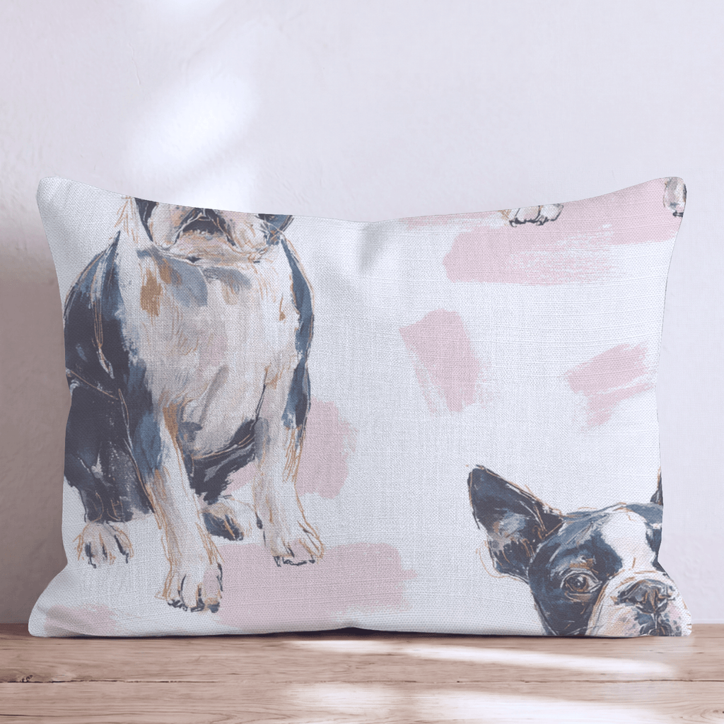 Boston Eyes Throw Pillow - Hillcroft Home