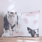 Boston Eyes Throw Pillow - Hillcroft Home