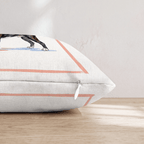 Boston Terrier Lager Throw Pillow - Hillcroft Home