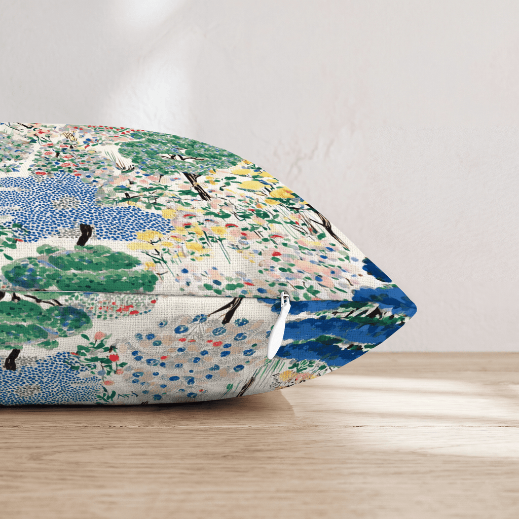 Botanical Bloom Throw Pillow - Hillcroft Home