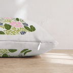 Botanical Bunny Throw Pillow - Hillcroft Home