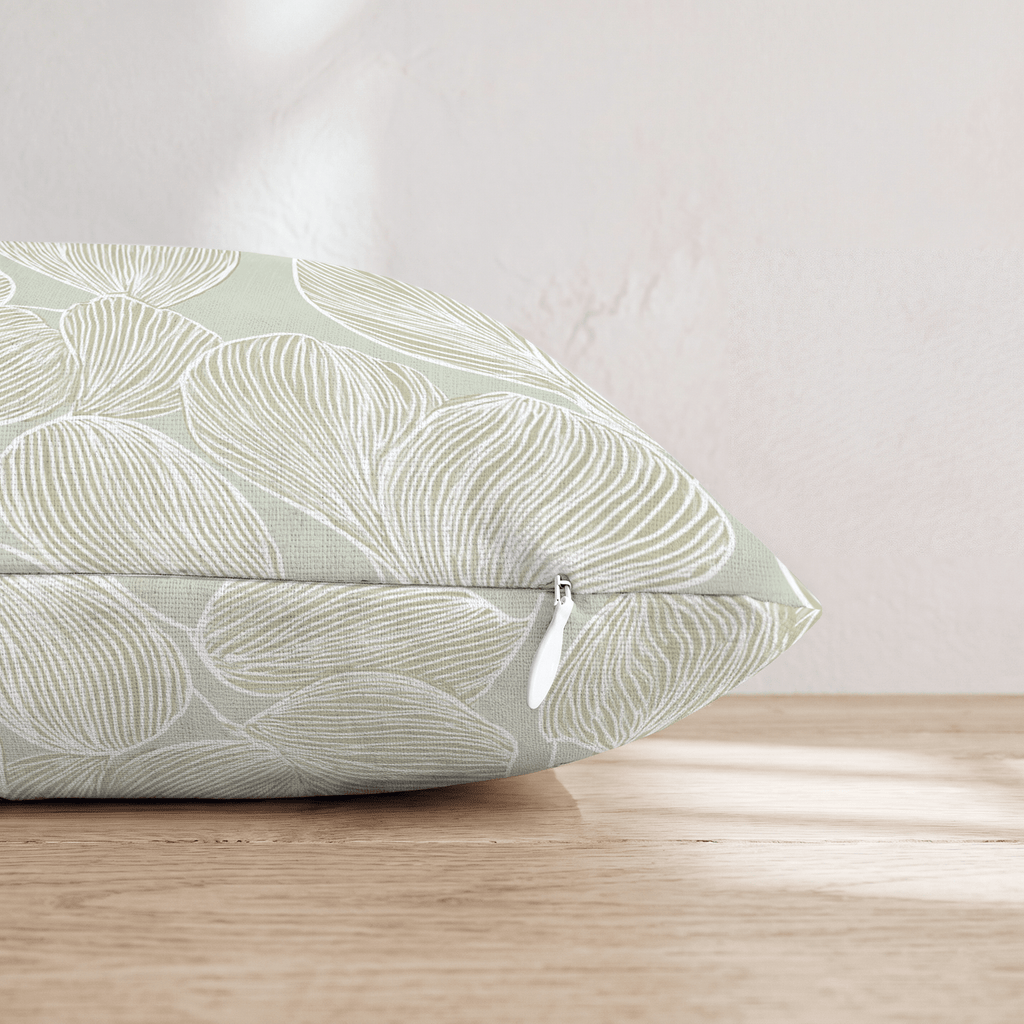 Botanical Drift Throw Pillow - Hillcroft Home