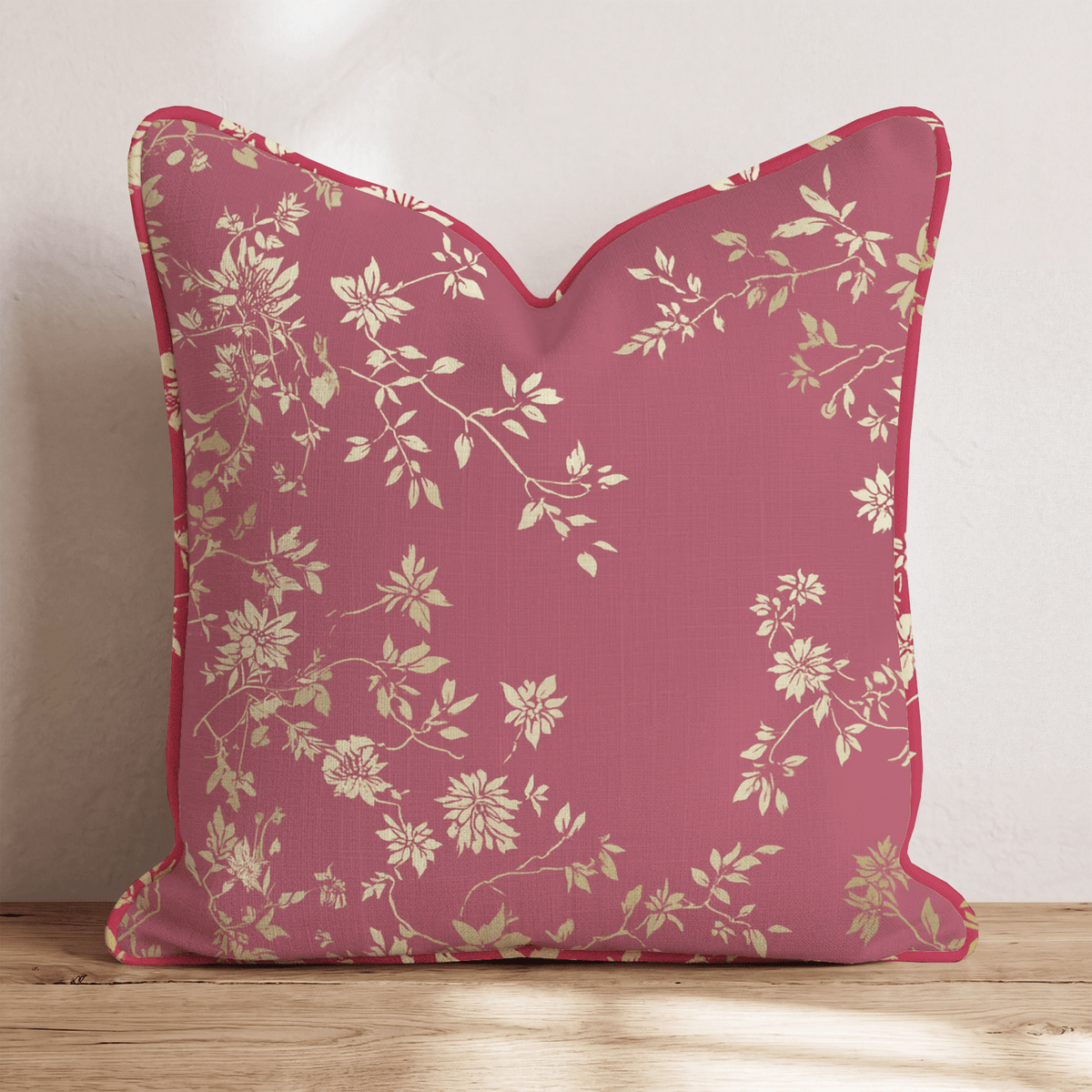 Botanical Elegance Throw Pillow throw pillow - Hillcroft Home