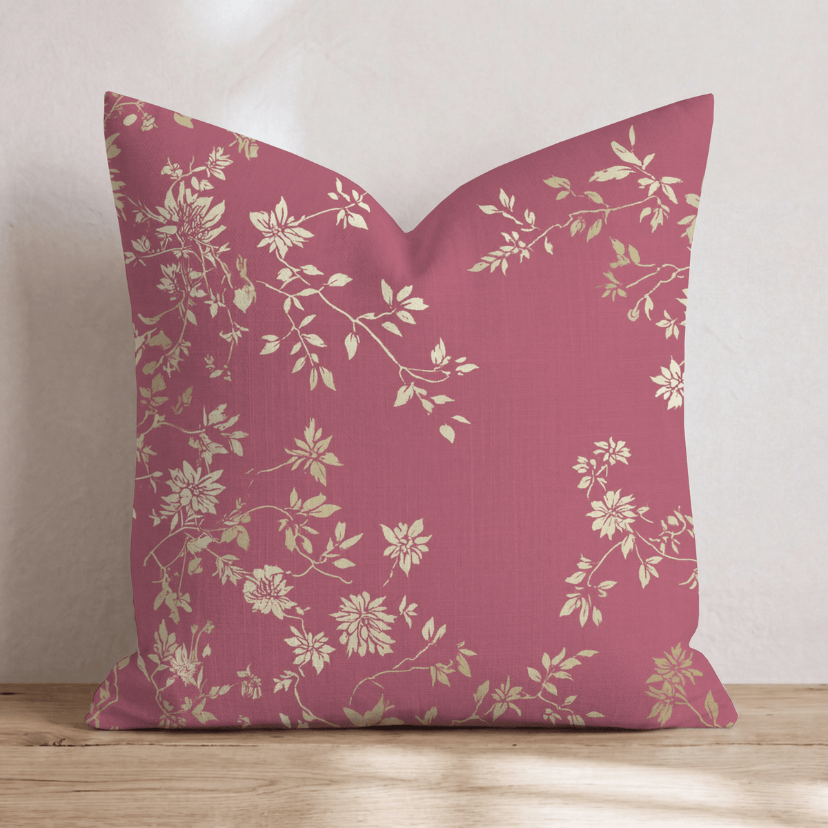 Botanical Elegance Throw Pillow throw pillow - Hillcroft Home