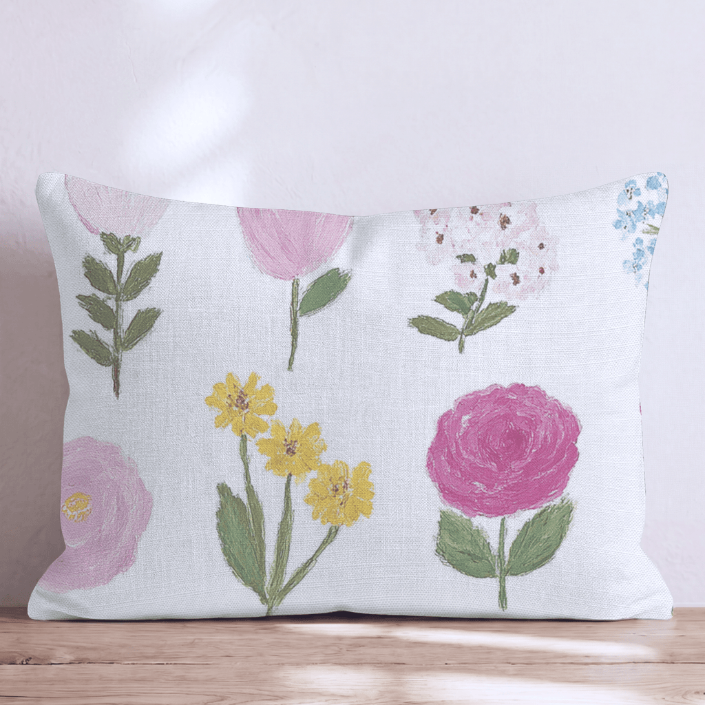 Botanical Garden Pop Throw Pillow - Hillcroft Home
