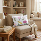Botanical Garden Pop Throw Pillow - Hillcroft Home