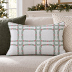 Bough Check Throw Pillow throw pillow - Hillcroft Home