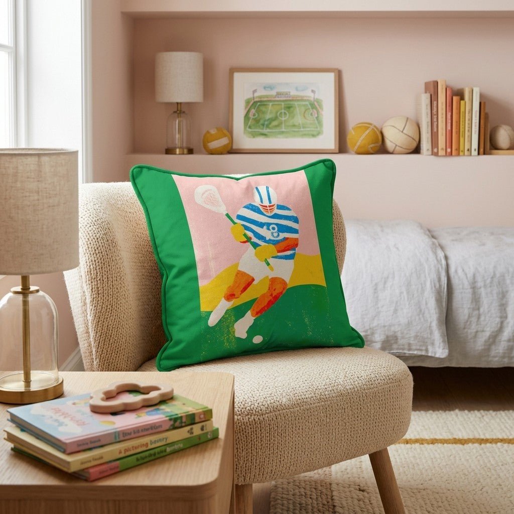 Bounce Shot Throw Pillow - Hillcroft Home