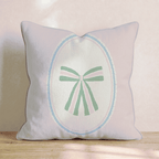 Bow Beautiful Throw Pillow - Hillcroft Home