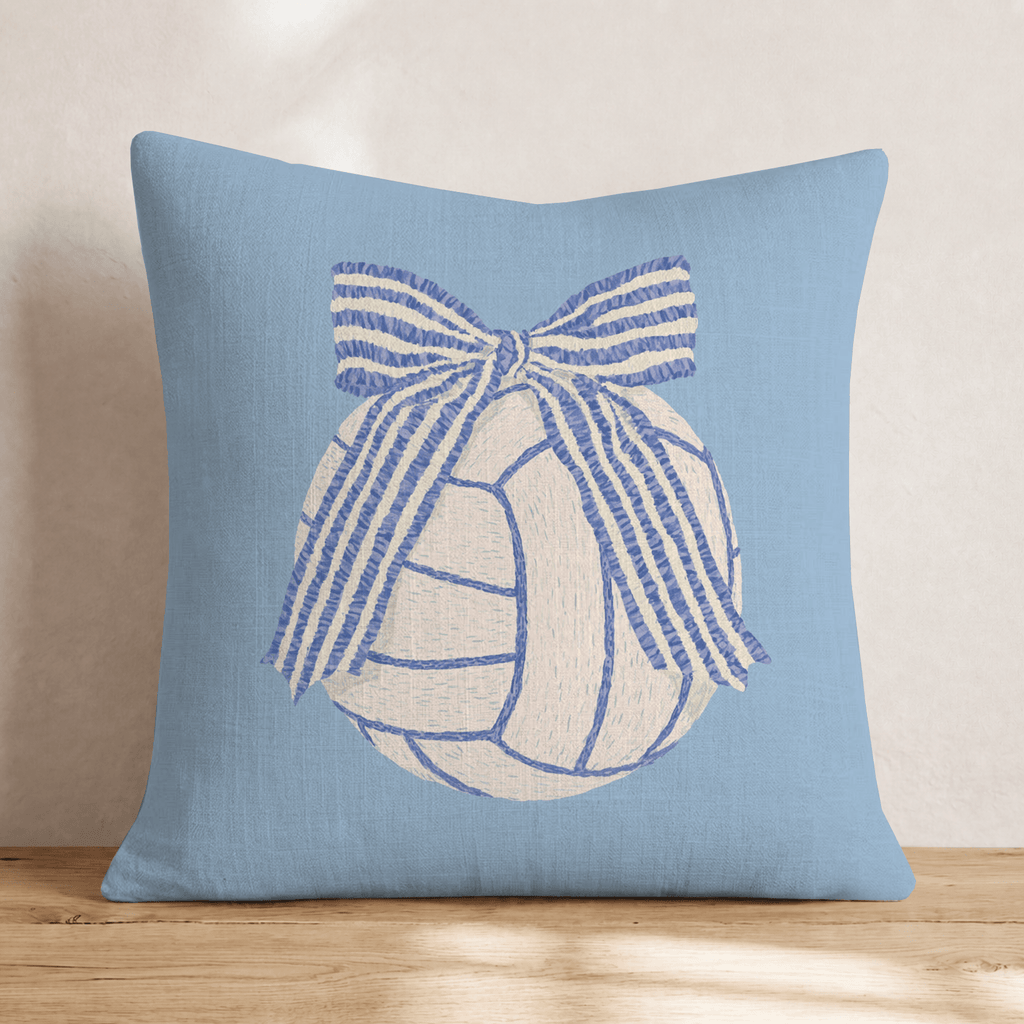 Bow Bouce Throw Pillow - Hillcroft Home