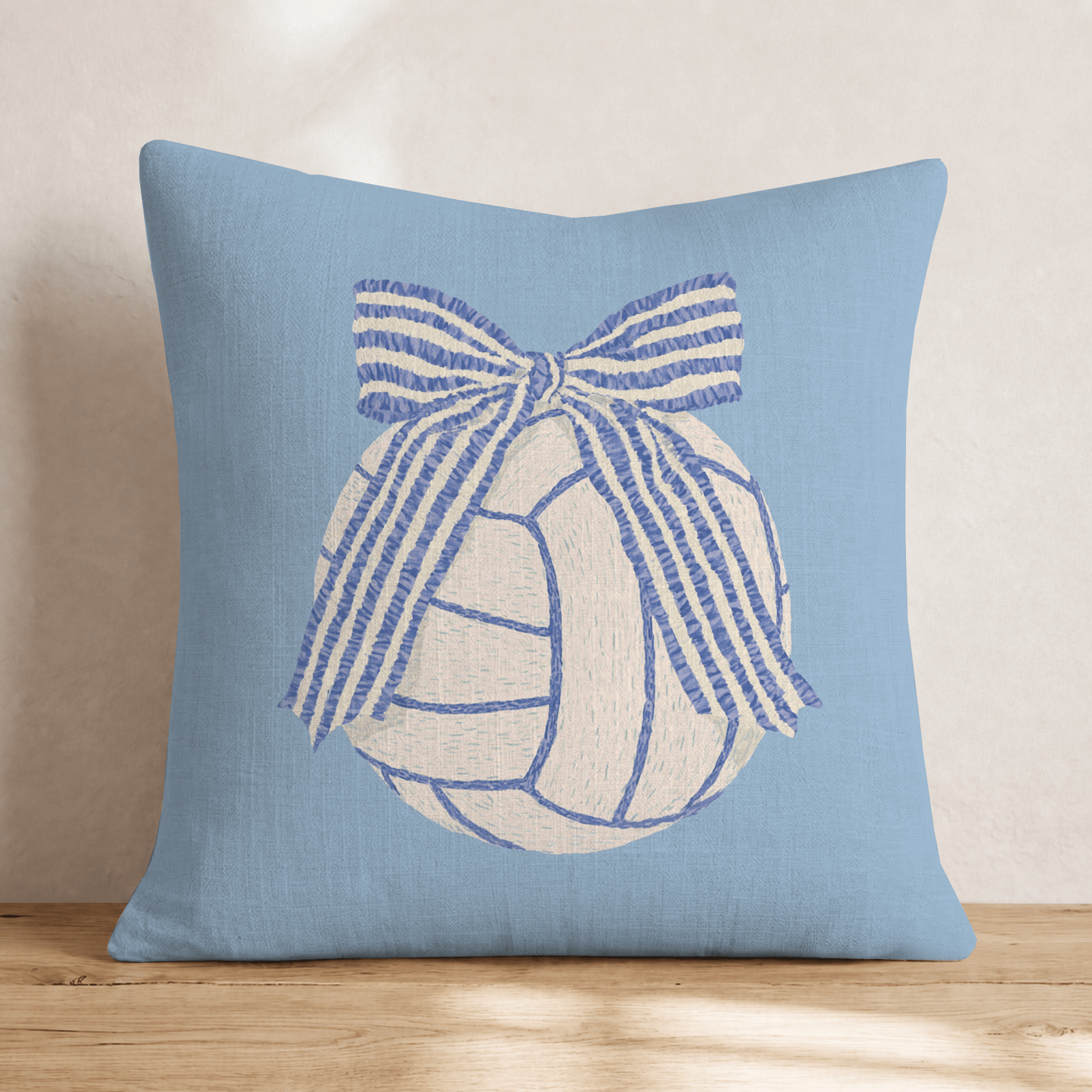 Bow Bouce Throw Pillow - Hillcroft Home