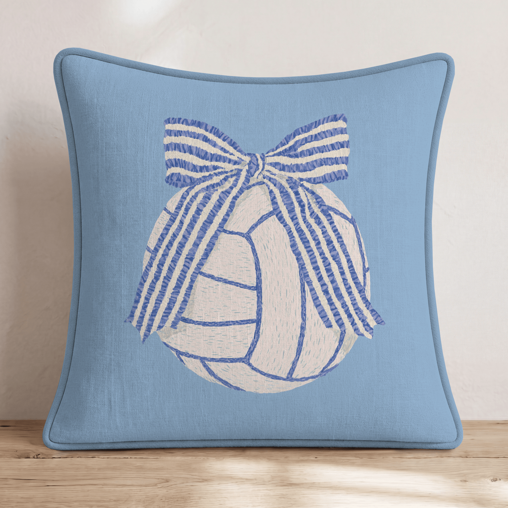 Bow Bouce Throw Pillow - Hillcroft Home