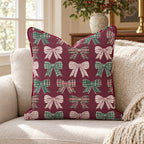 Bow Me Away Throw Pillow throw pillow - Hillcroft Home