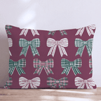 Bow Me Away Throw Pillow throw pillow - Hillcroft Home