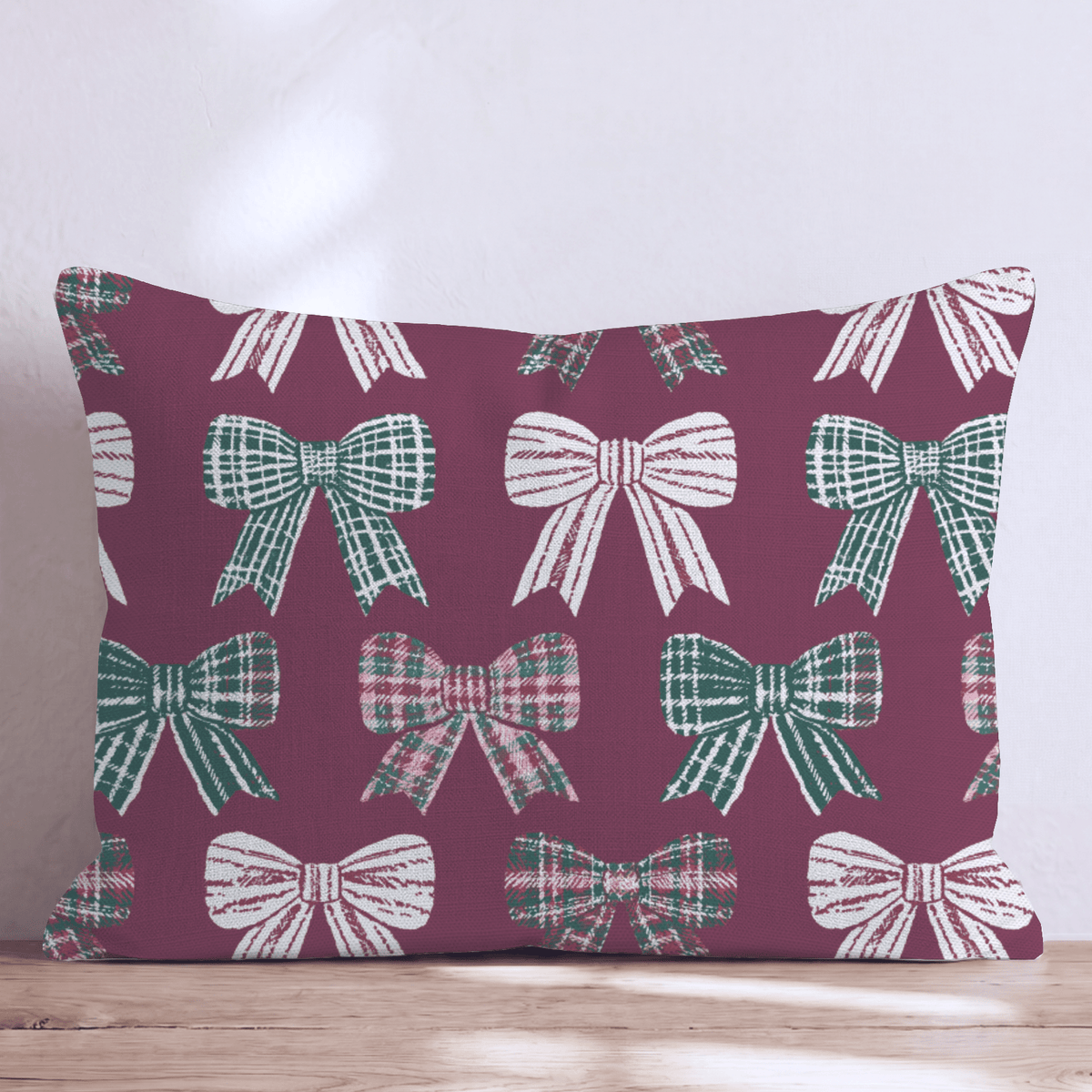 Bow Me Away Throw Pillow throw pillow - Hillcroft Home