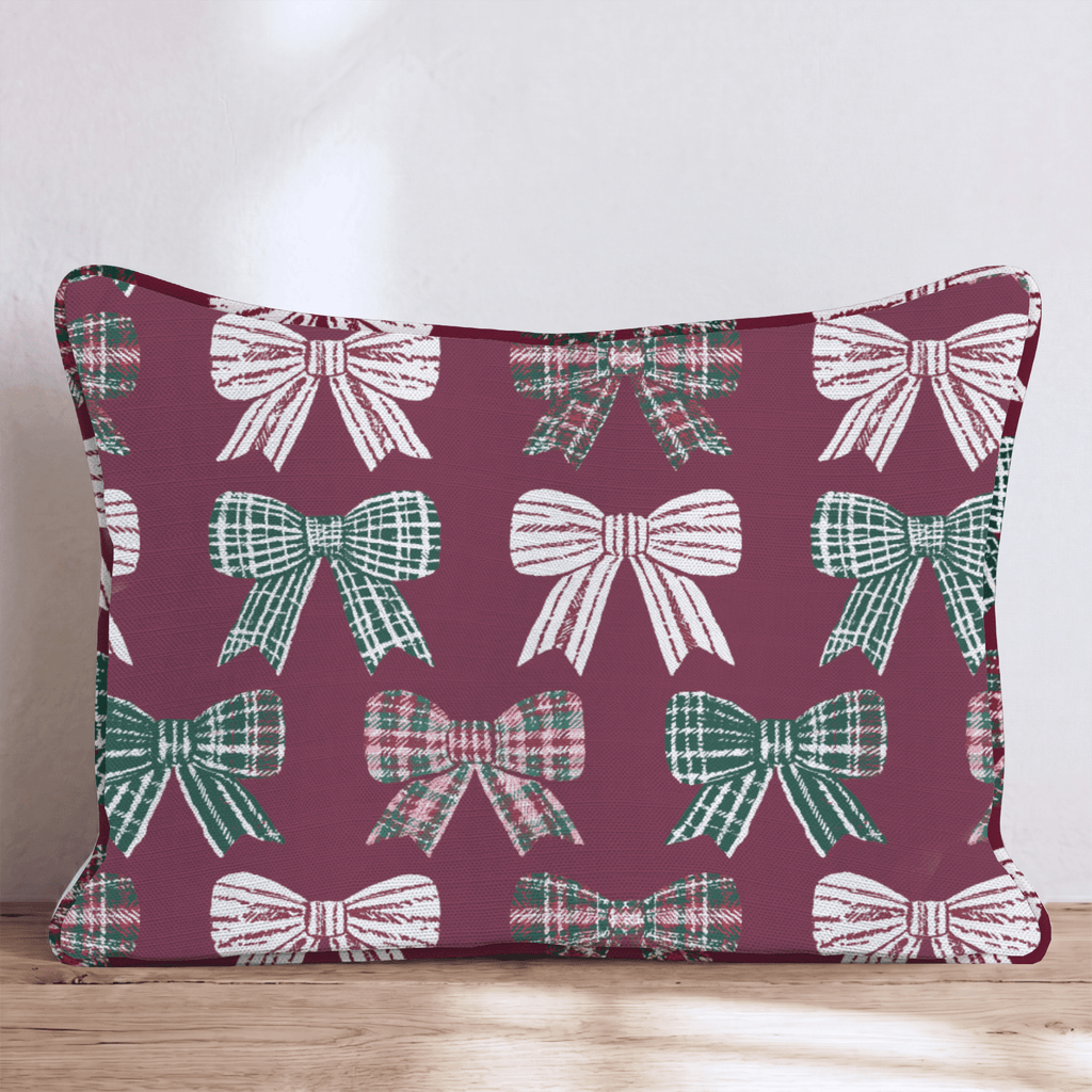 Bow Me Away Throw Pillow throw pillow - Hillcroft Home