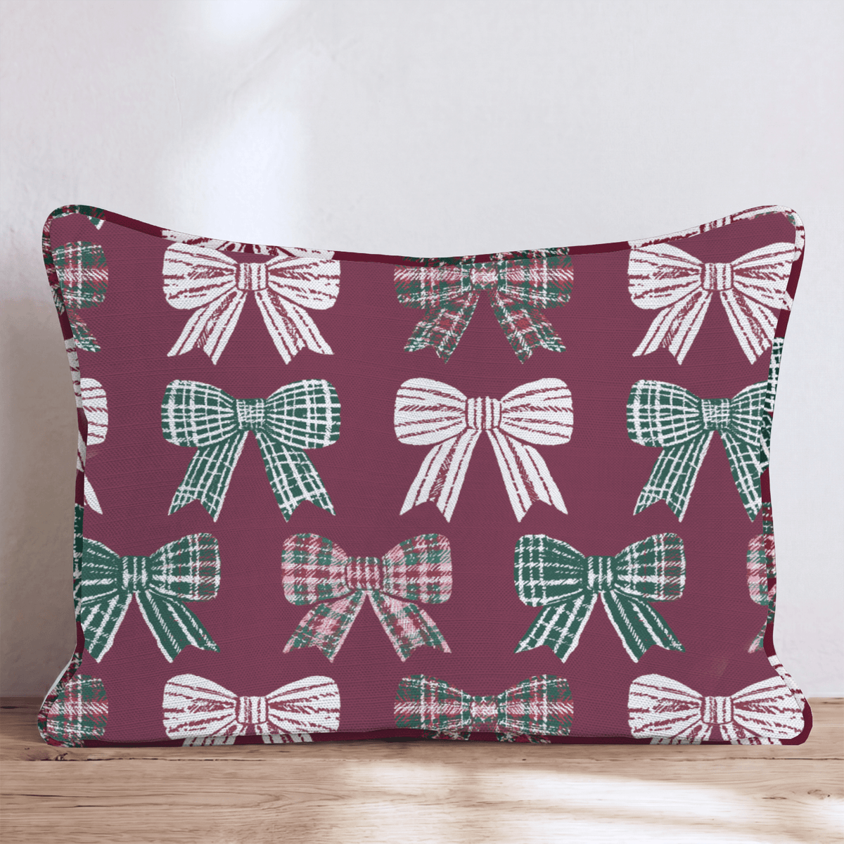 Bow Me Away Throw Pillow throw pillow - Hillcroft Home