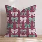 Bow Me Away Throw Pillow throw pillow - Hillcroft Home