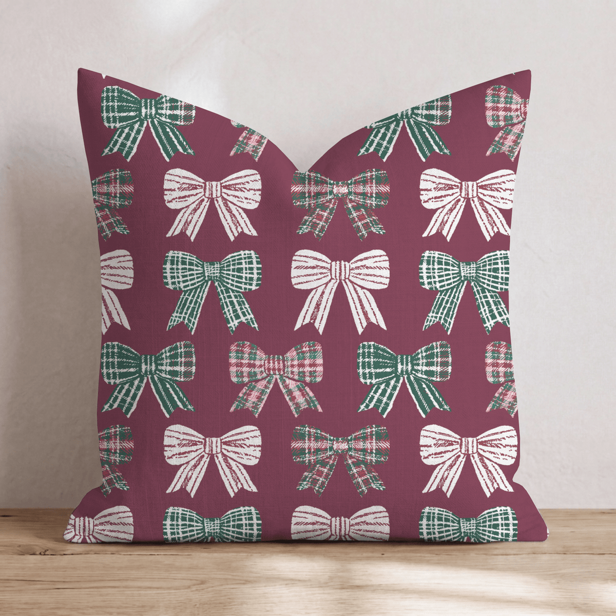 Bow Me Away Throw Pillow throw pillow - Hillcroft Home