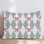 Bow-n Voyage Throw Pillow throw pillow - Hillcroft Home