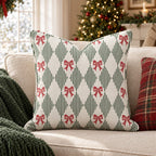 Bow-n Voyage Throw Pillow throw pillow - Hillcroft Home
