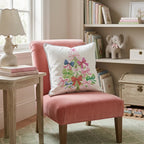 Bow Trimmed Tree Throw Pillow - Hillcroft Home