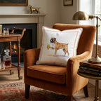 Boxer Lager Throw Pillow - Hillcroft Home