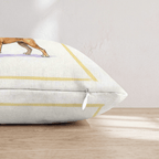 Boxer Matcha Throw Pillow - Hillcroft Home