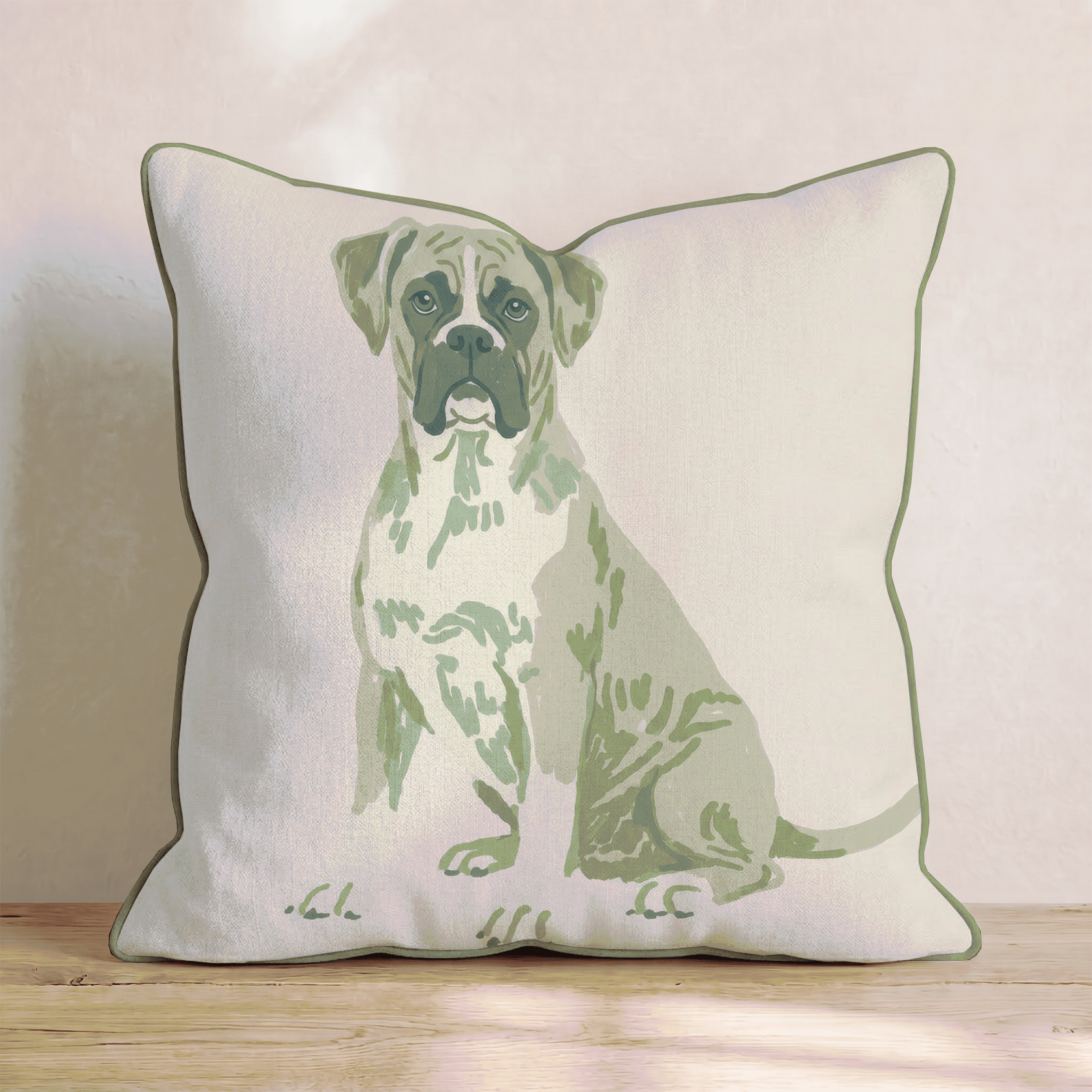 Boxer Throw Pillow - Hillcroft Home