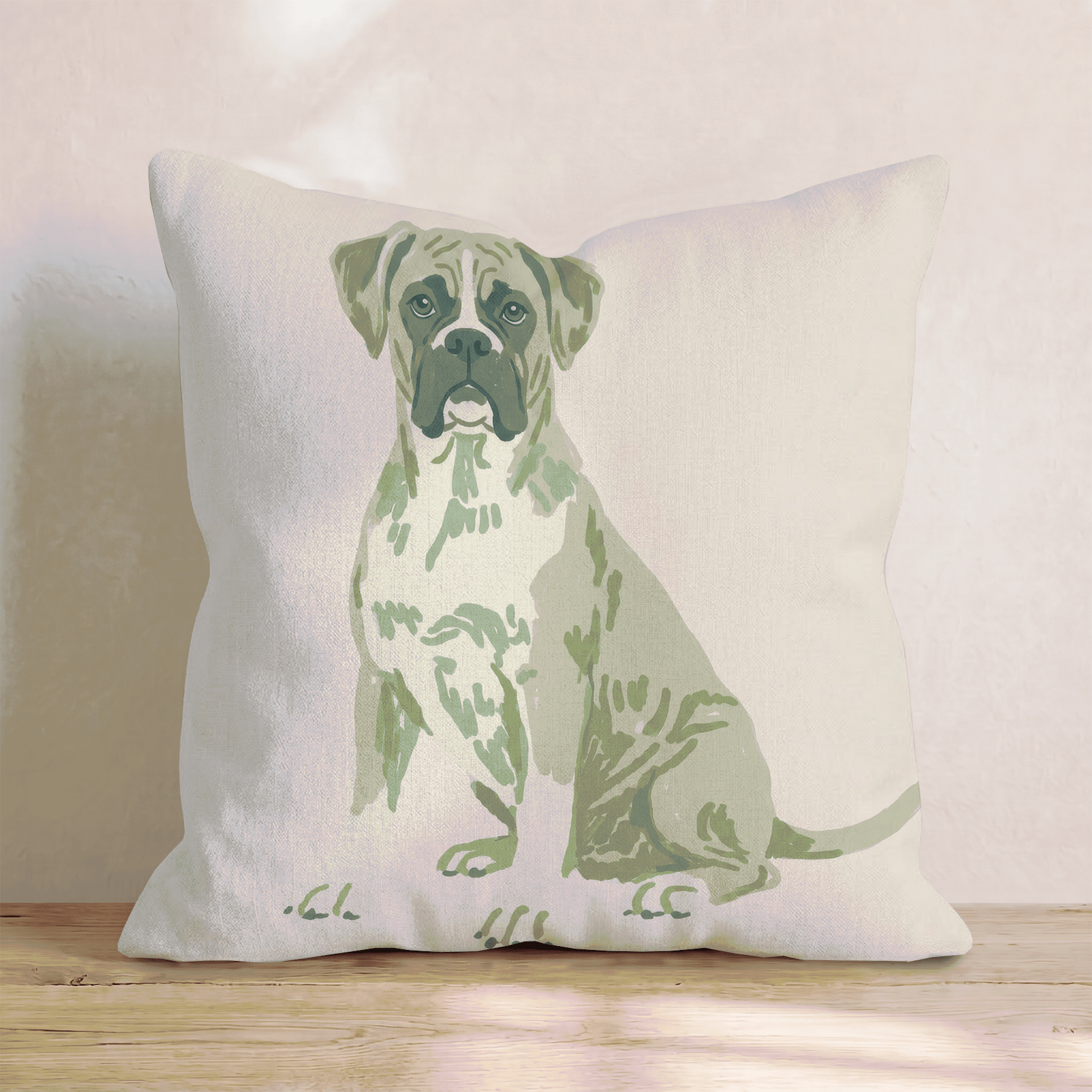 Boxer Throw Pillow - Hillcroft Home