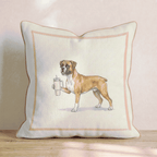 Boxer Tumbler Throw Pillow - Hillcroft Home