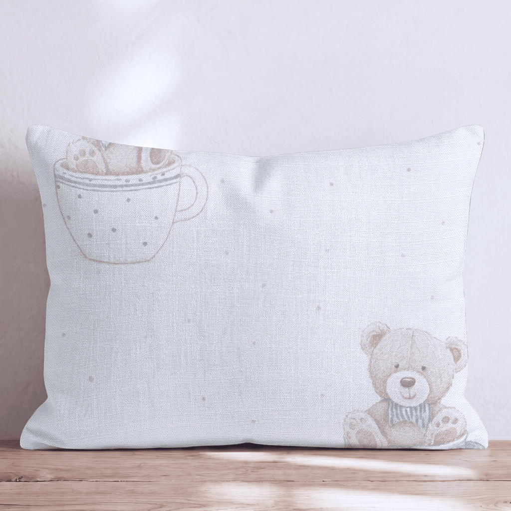 Boy Bear Bear Throw Pillow - Hillcroft Home