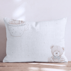 Boy Bear Bear Throw Pillow - Hillcroft Home