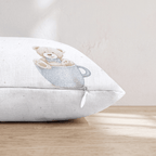 Boy Bear Bear Throw Pillow - Hillcroft Home