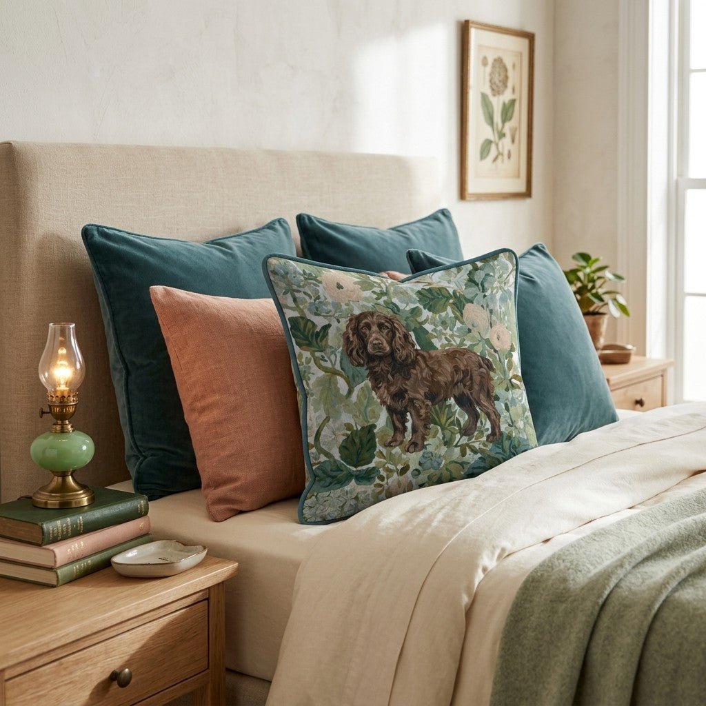 Boykin Spaniel Power Throw Pillow - Hillcroft Home